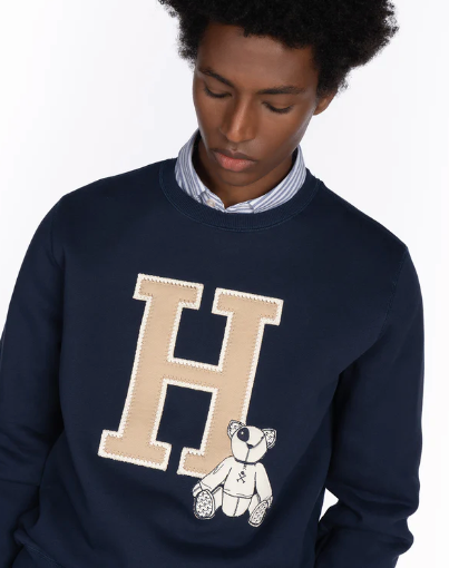 SUDADERA HARVARD NAVY BLUE