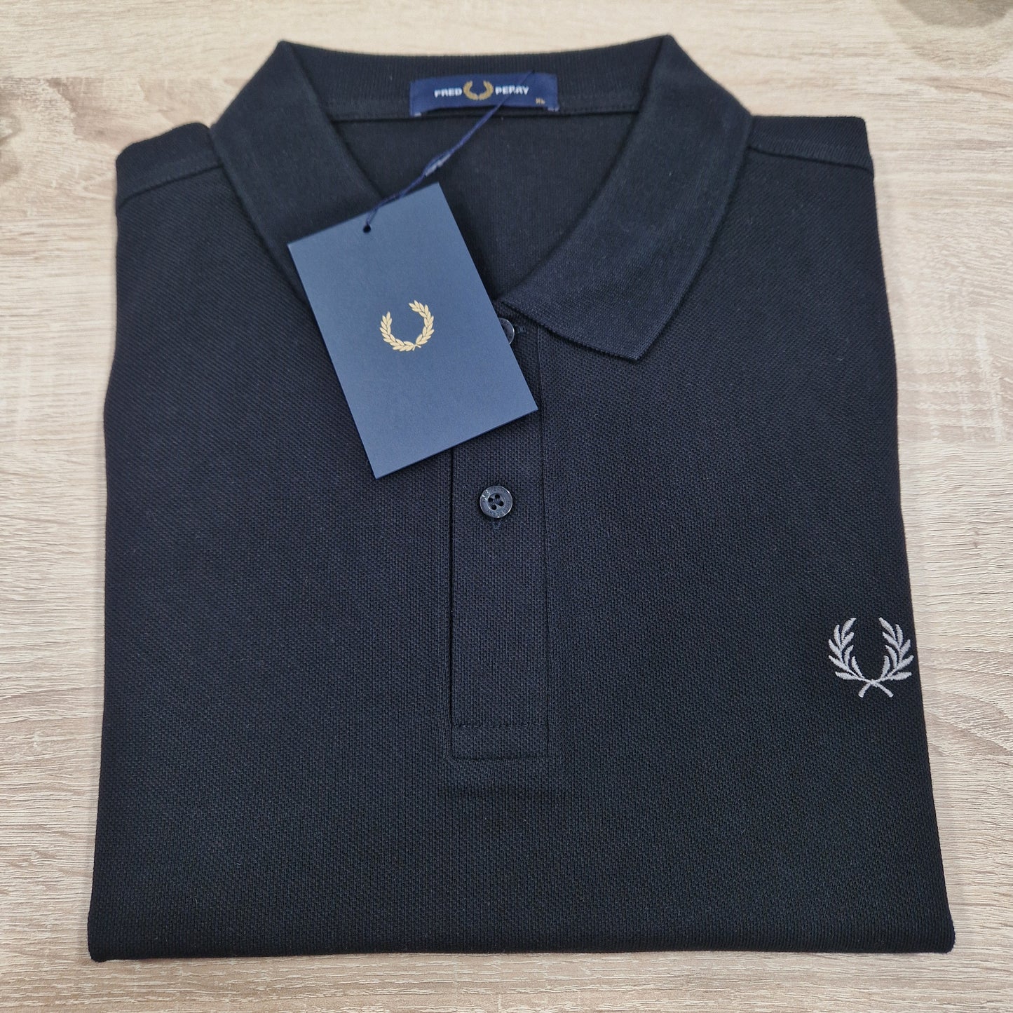 Polo Fred Perry Negro