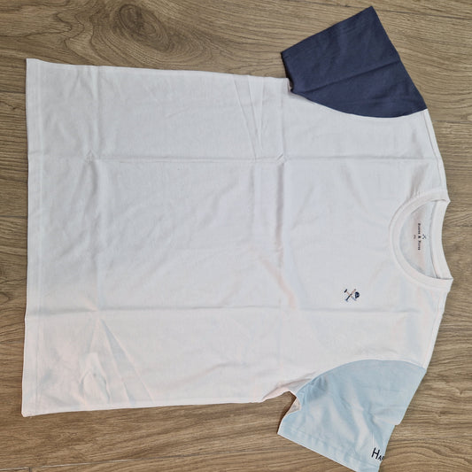 Camiseta harper  beach color blanco