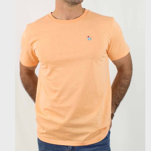 Camiseta Hombre Naranja