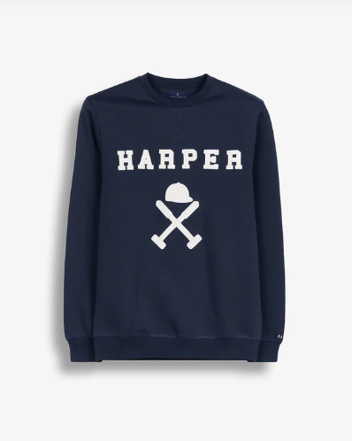 SUDADERA NEW ENGLAND HARPER BLUE