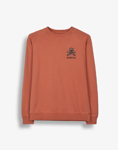 SUDADERA HURRICANE TERRACOTA