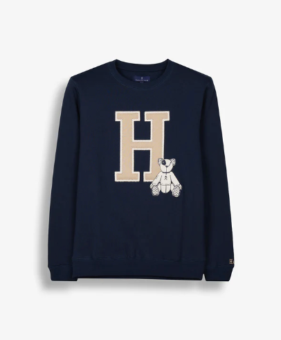 SUDADERA HARVARD NAVY BLUE