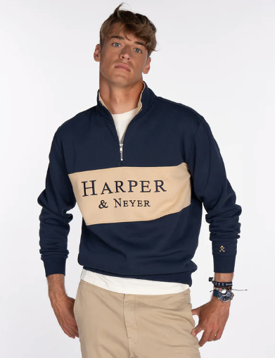 SUDADERA MARYLAND NAVY BLUE